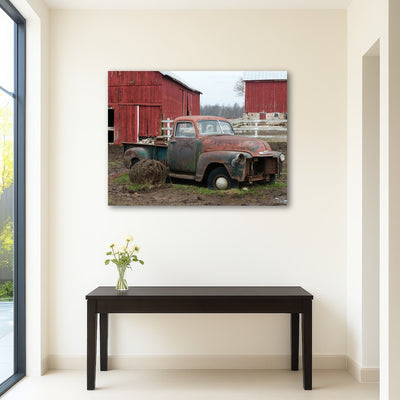 AUTO-MOCKUP ROOM | Old Wisconsin Dairy Farm Truck