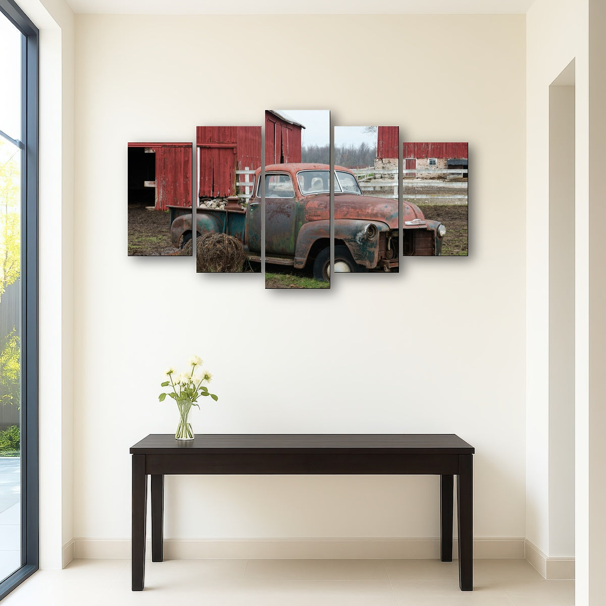 AUTO-MOCKUP ROOM | Old Wisconsin Dairy Farm Truck