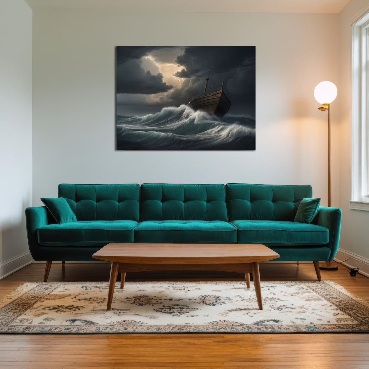 AUTO-MOCKUP ROOM | Old Wooden Ship