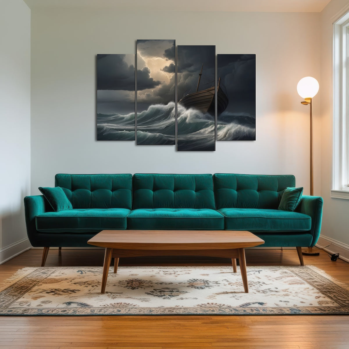 AUTO-MOCKUP ROOM | Old Wooden Ship