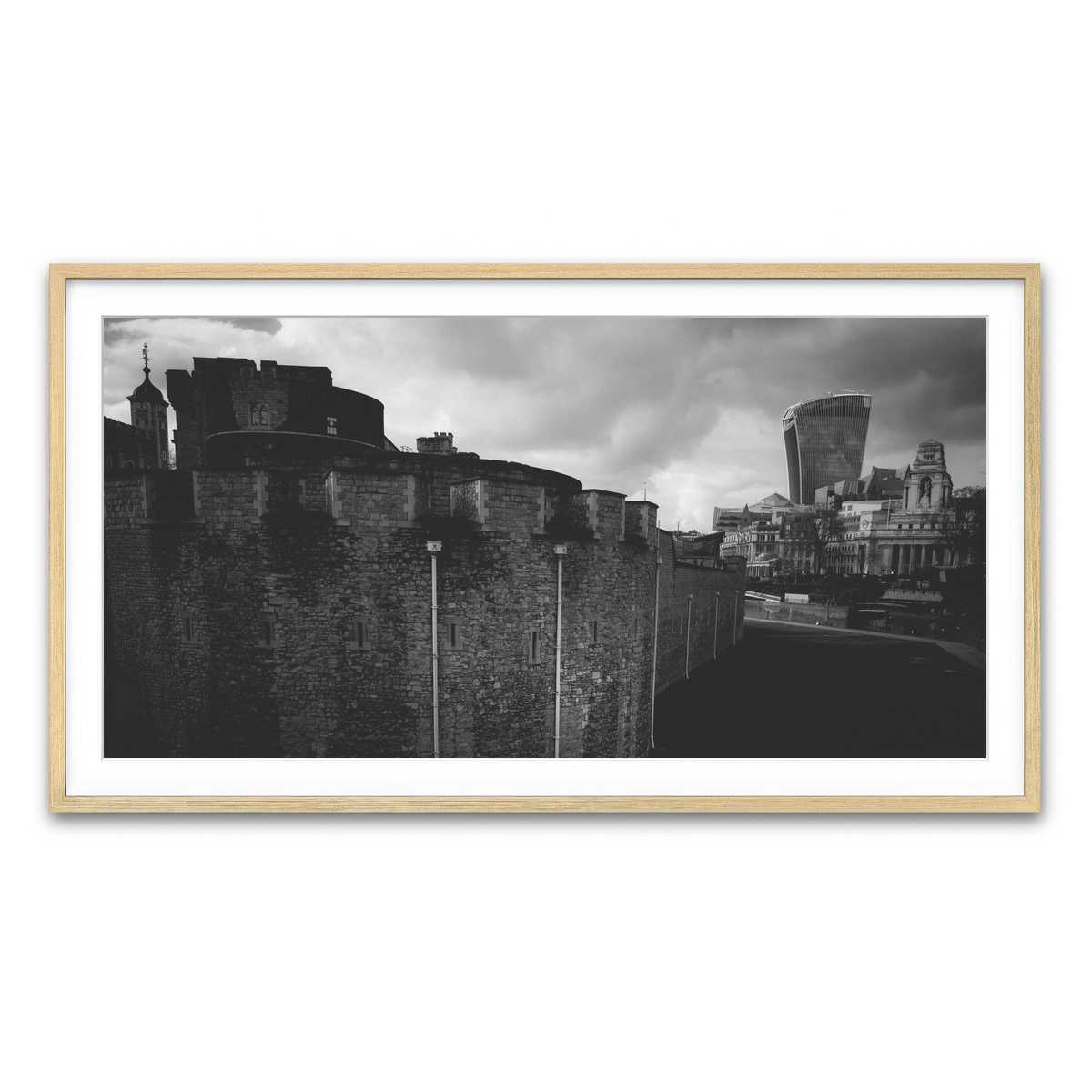 Framed Print 2x1 Natural