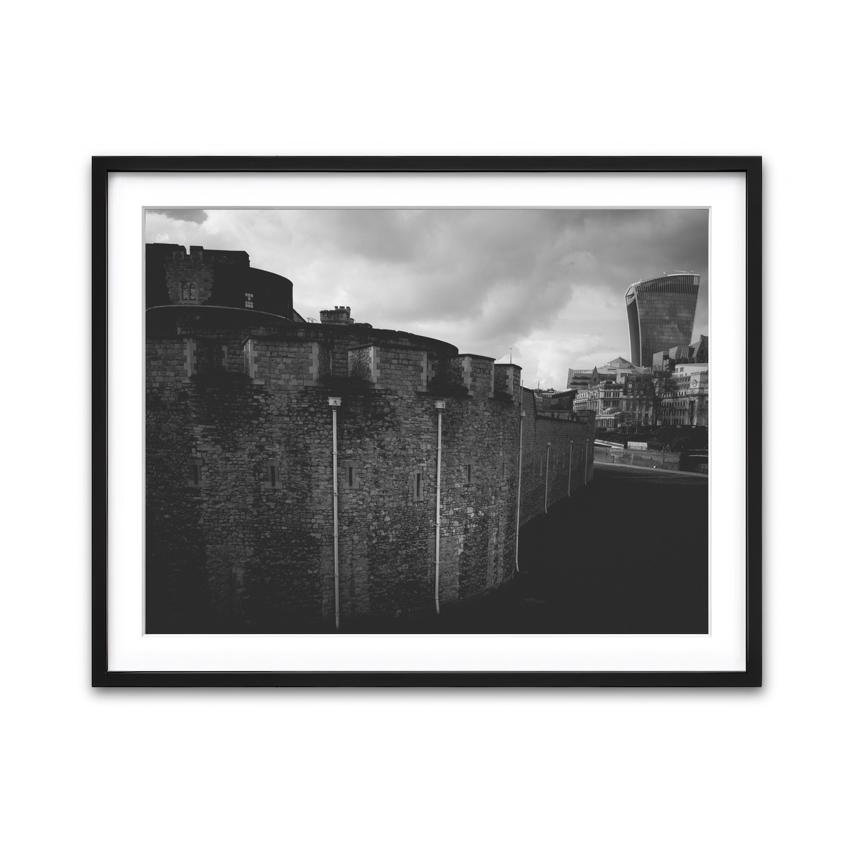 Framed Print 4x3 Black