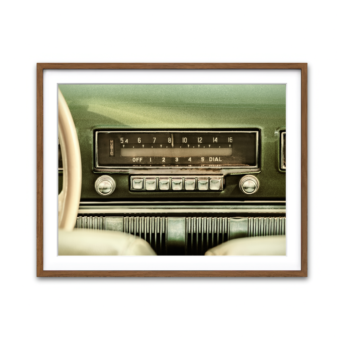 Framed Print 4x3 Walnut