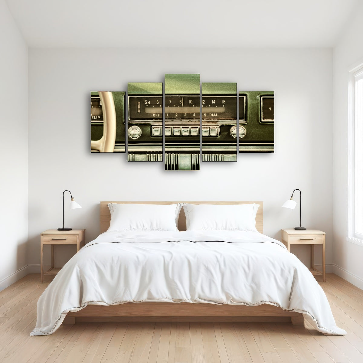 AUTO-MOCKUP ROOM | Old car radio