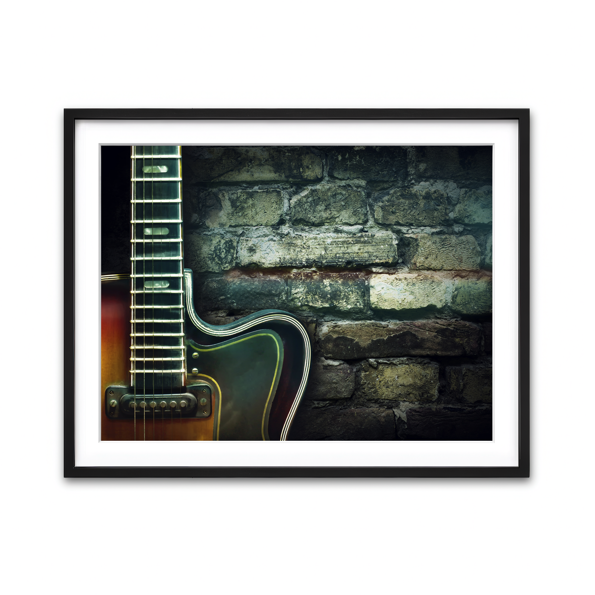 Framed Print 4x3 Black