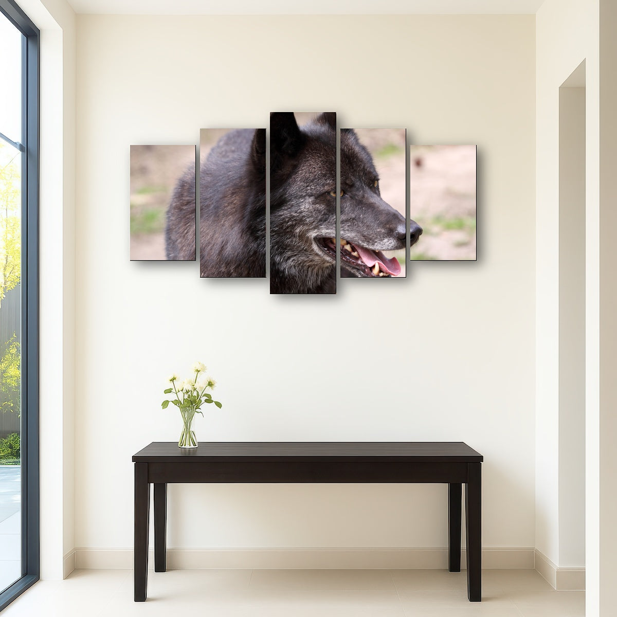 AUTO-MOCKUP ROOM | Older Black Wolf