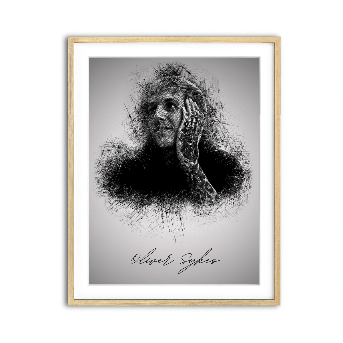 Framed Print 3x4 Natural