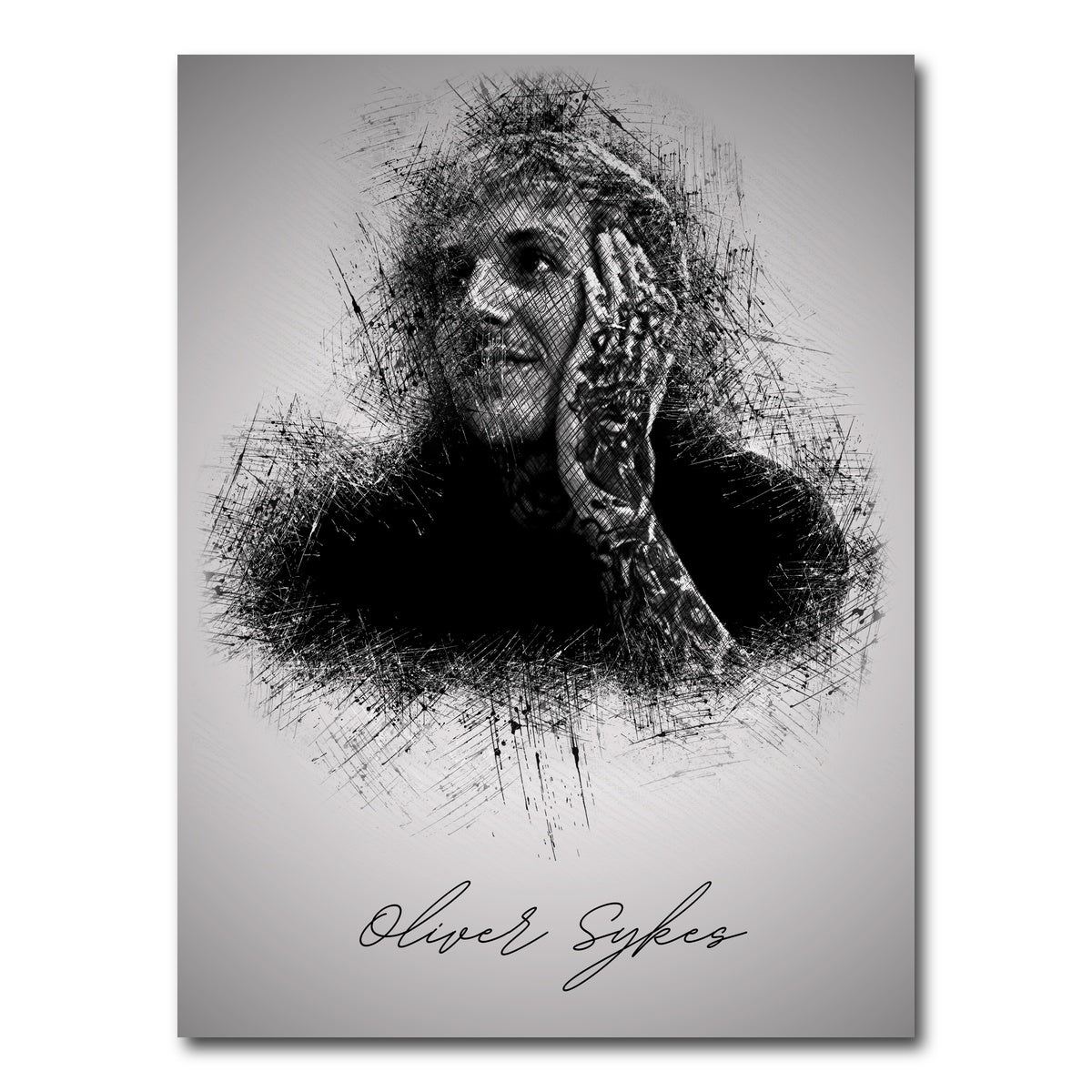 AUTO-MOCKUP WHITE | Oliver Sykes Hand | 1 Piece | Gallery Wrap Canvas | group=3x4
