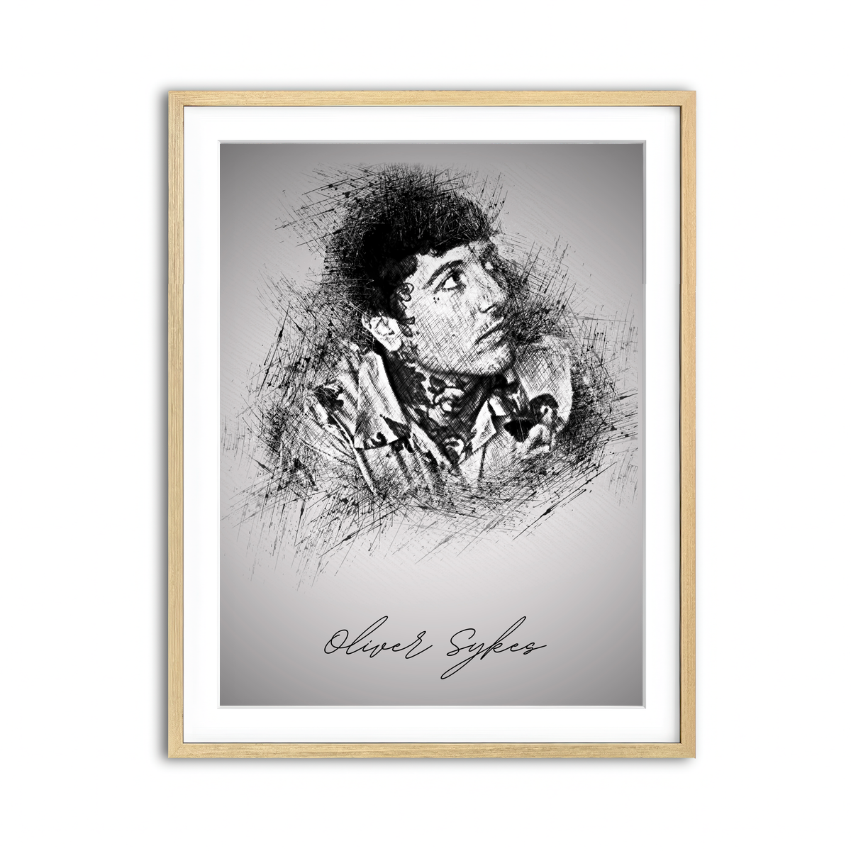 Framed Print 3x4 Natural