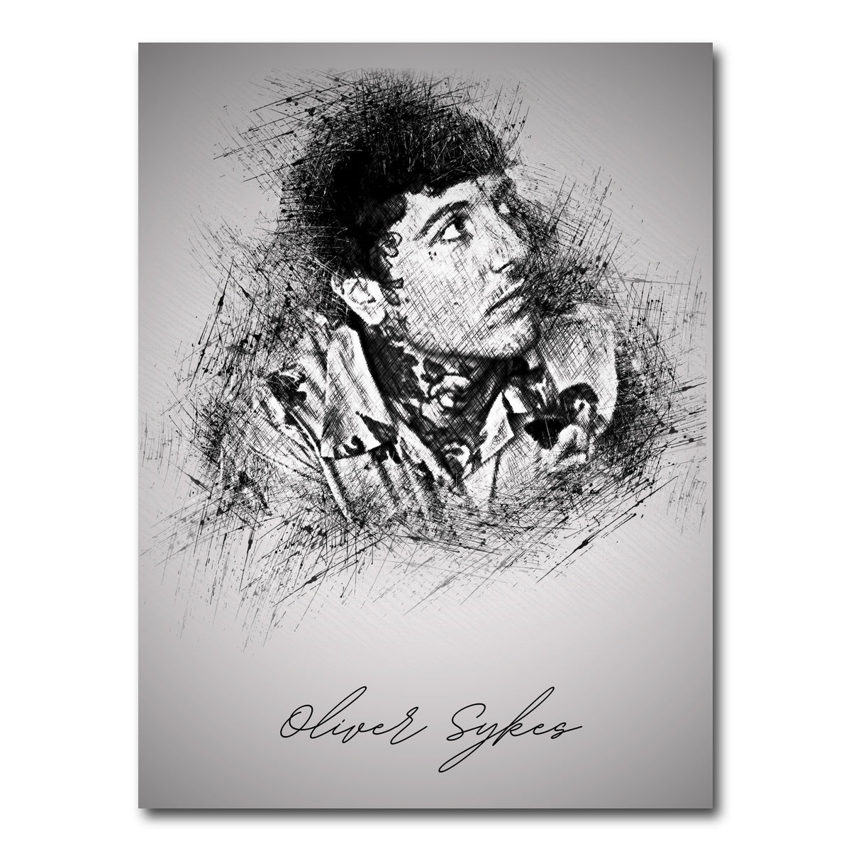 AUTO-MOCKUP WHITE | Oliver Sykes Look | 1 Piece | Gallery Wrap Canvas | group=3x4