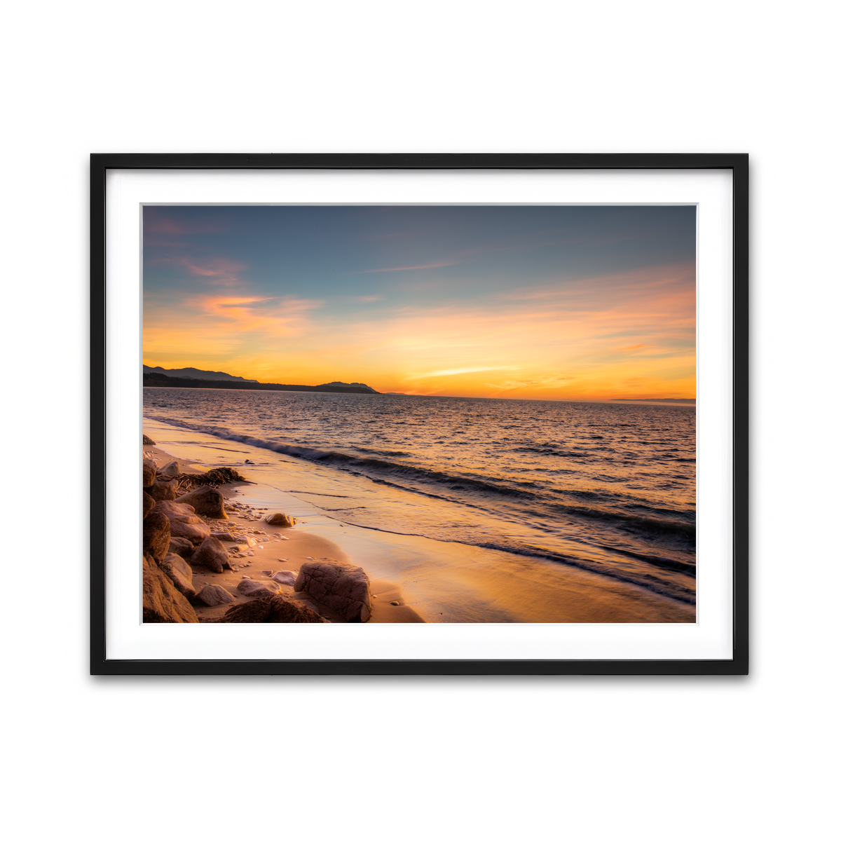 Framed Print 4x3 Black