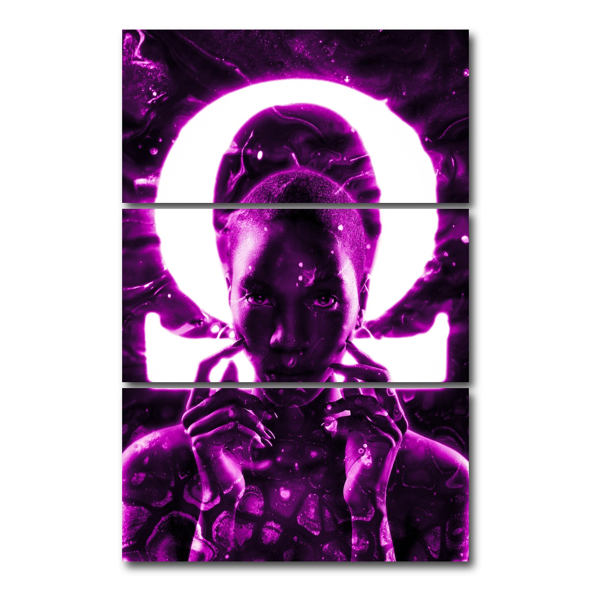 AUTO-MOCKUP WHITE | Omega | 3 Piece | Gallery Wrap Canvas | group=12x24_stacked