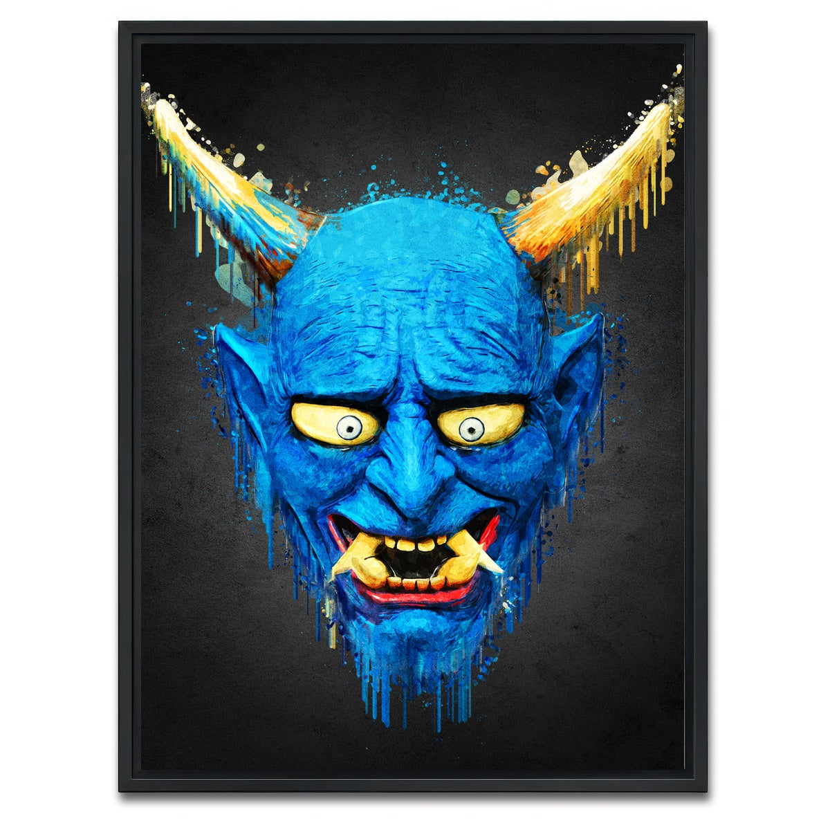 AUTO-MOCKUP WHITE | Omni Portrait | 1 Piece | Black Framed Canvas | group=3x4