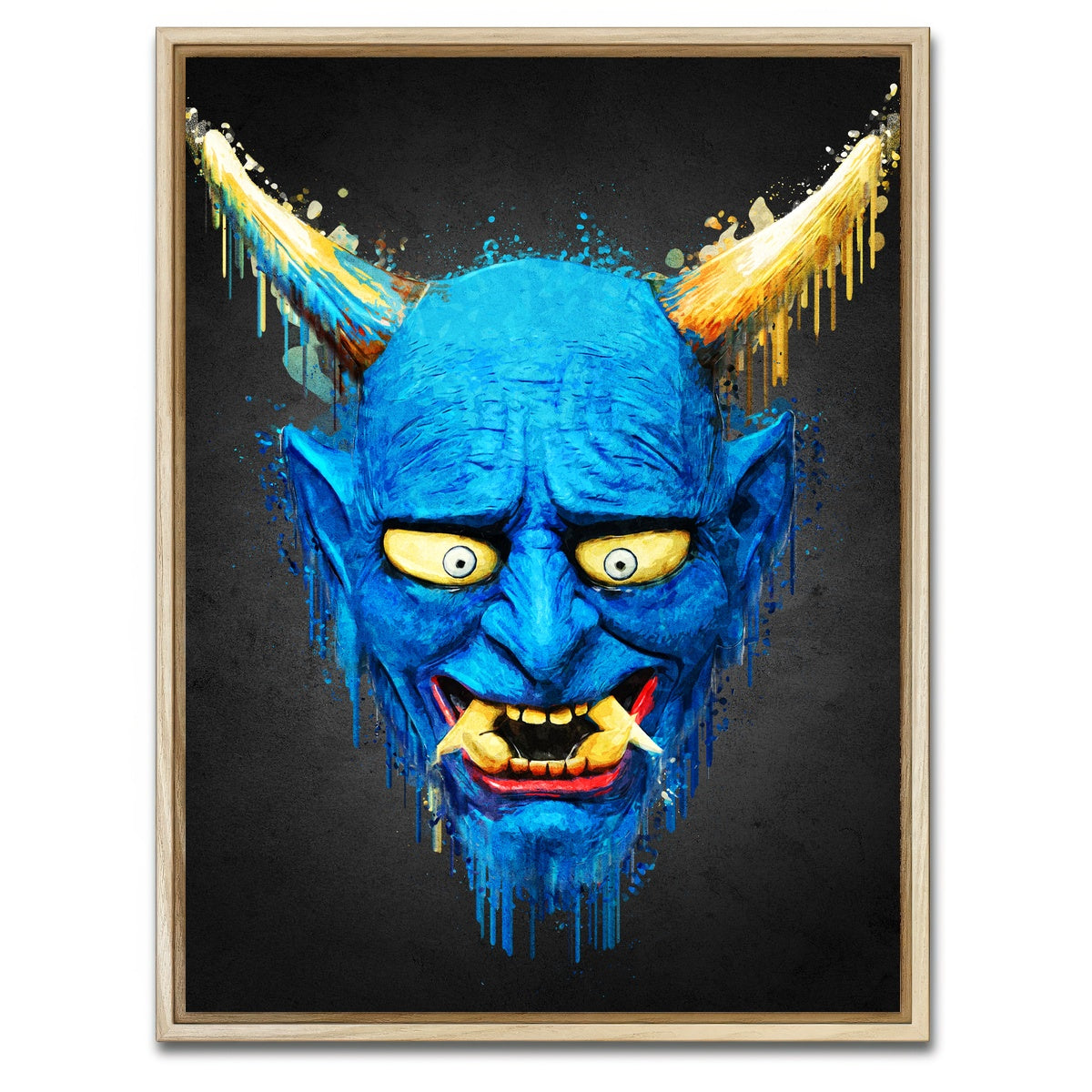 AUTO-MOCKUP WHITE | Omni Portrait | 1 Piece | Natural Framed Canvas | group=3x4