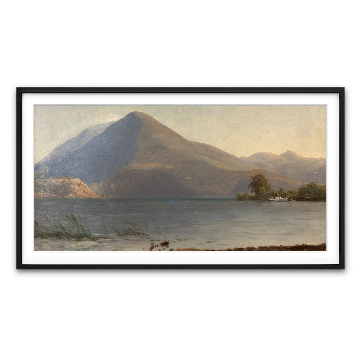 Framed Print 2x1 Black