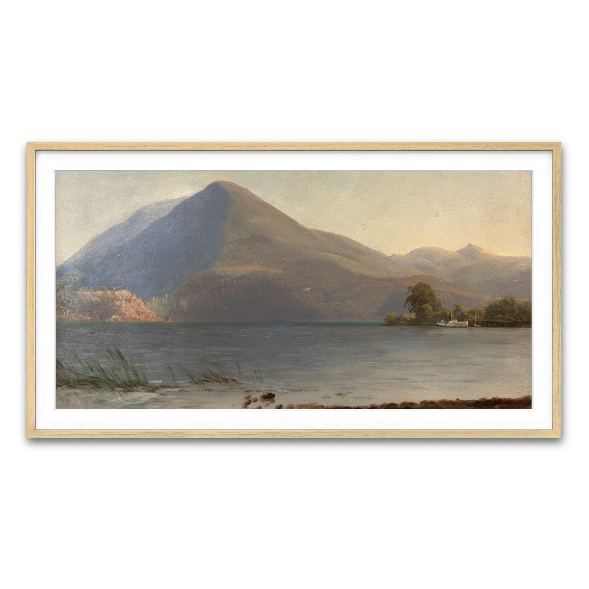 Framed Print 2x1 Natural