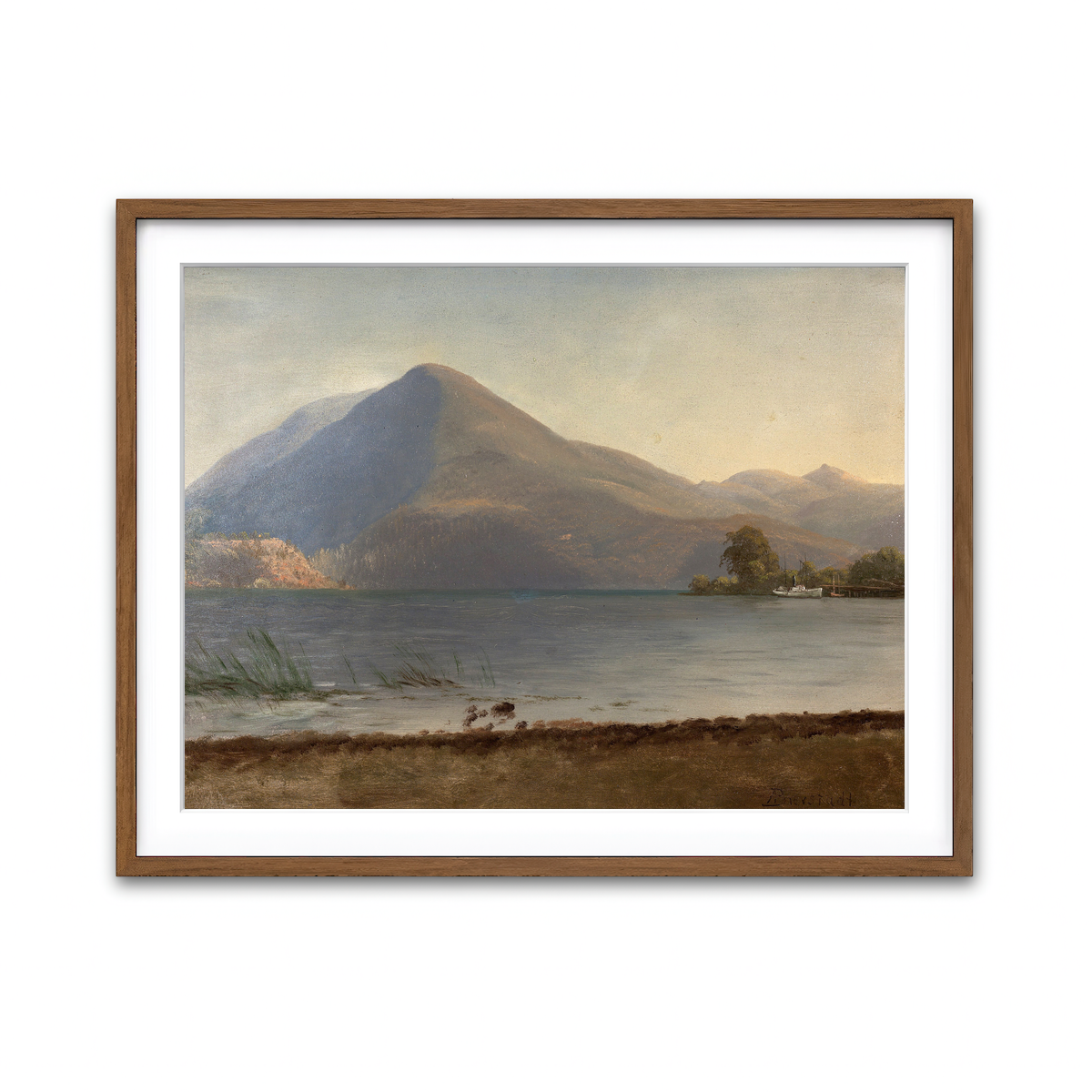 Framed Print 4x3 Walnut