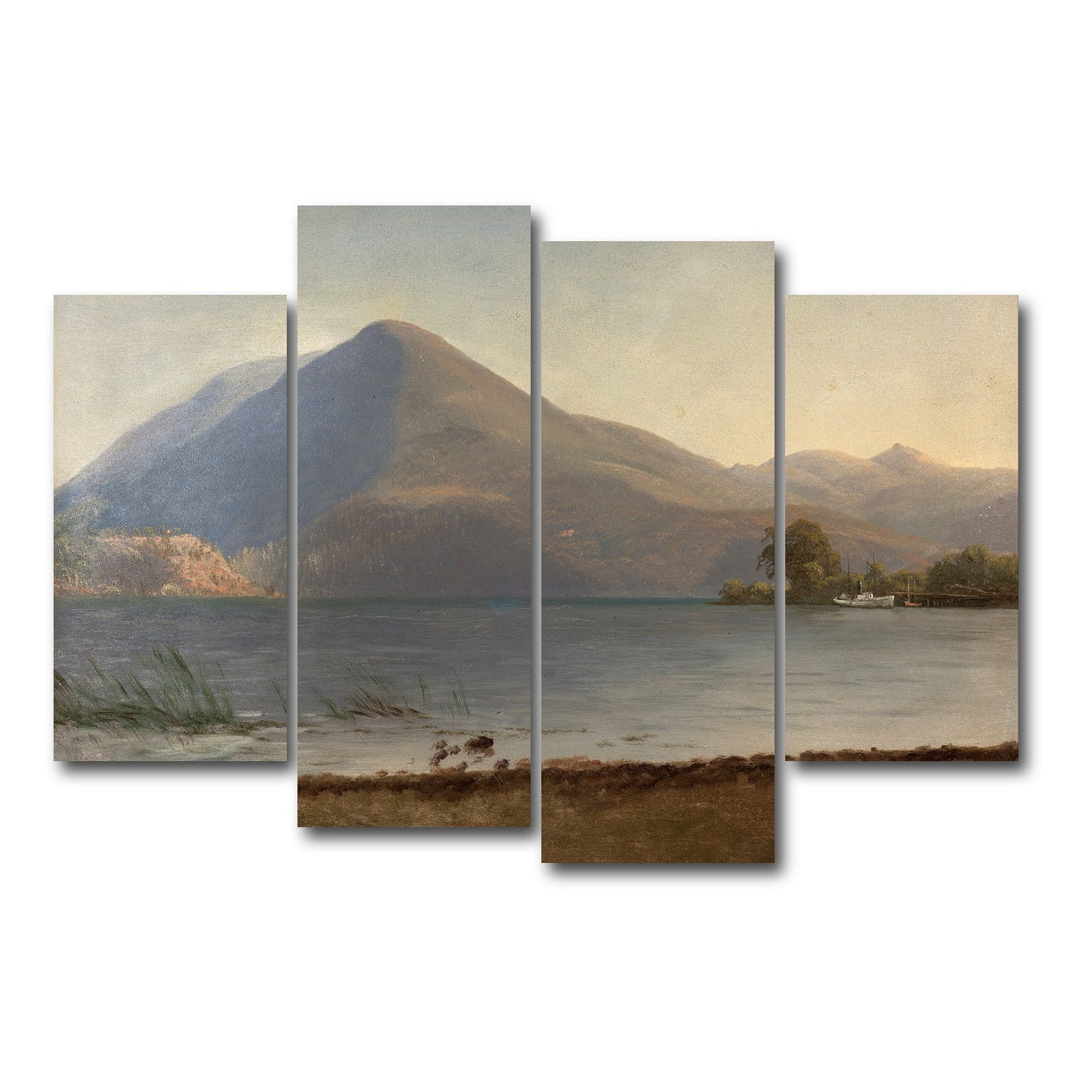 AUTO-MOCKUP WHITE | On the Hudson | 4 Piece | Gallery Wrap Canvas | group=4_short