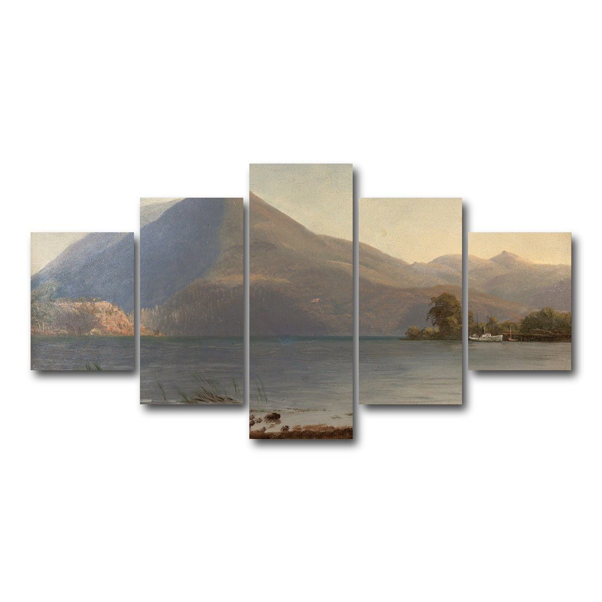 AUTO-MOCKUP WHITE | On the Hudson | 5 Piece | Gallery Wrap Canvas | group=5_short