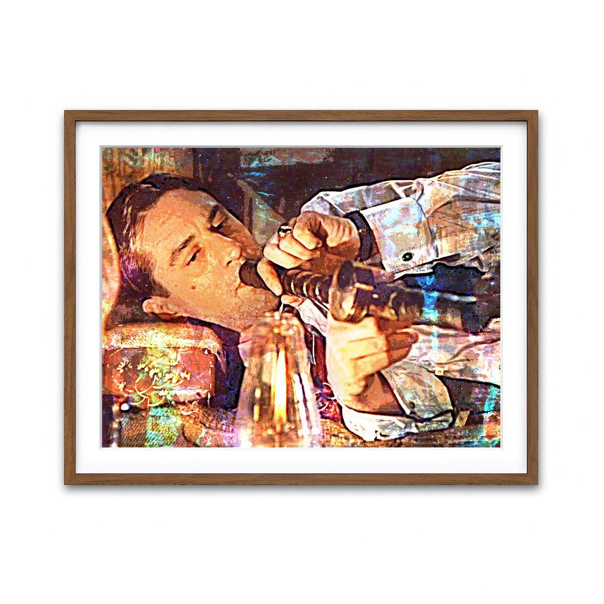 Framed Print 4x3 Walnut