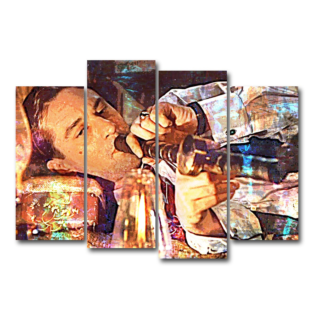 AUTO-MOCKUP WHITE | Once Upon A Time In America | 4 Piece | Gallery Wrap Canvas | group=4_normal