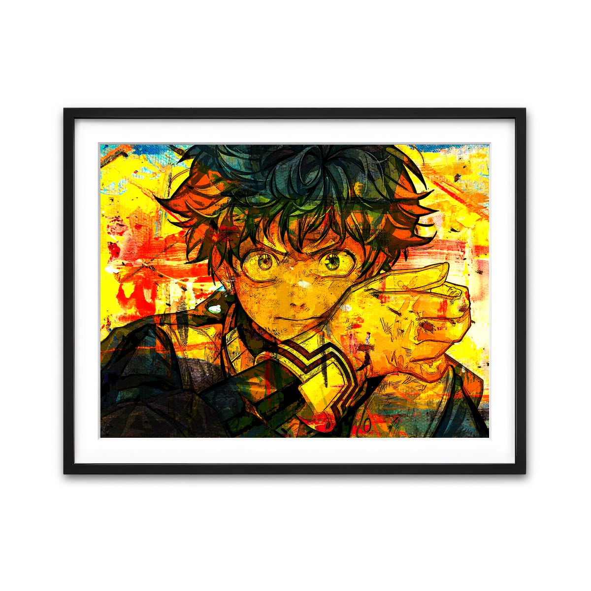 Framed Print 4x3 Black