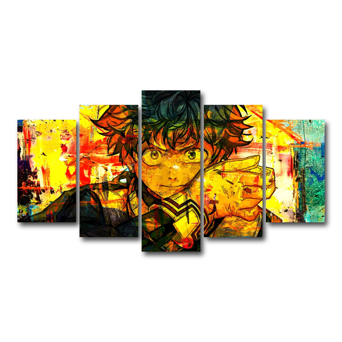 AUTO-MOCKUP WHITE | One For All | 5 Piece | Gallery Wrap Canvas | group=5_normal