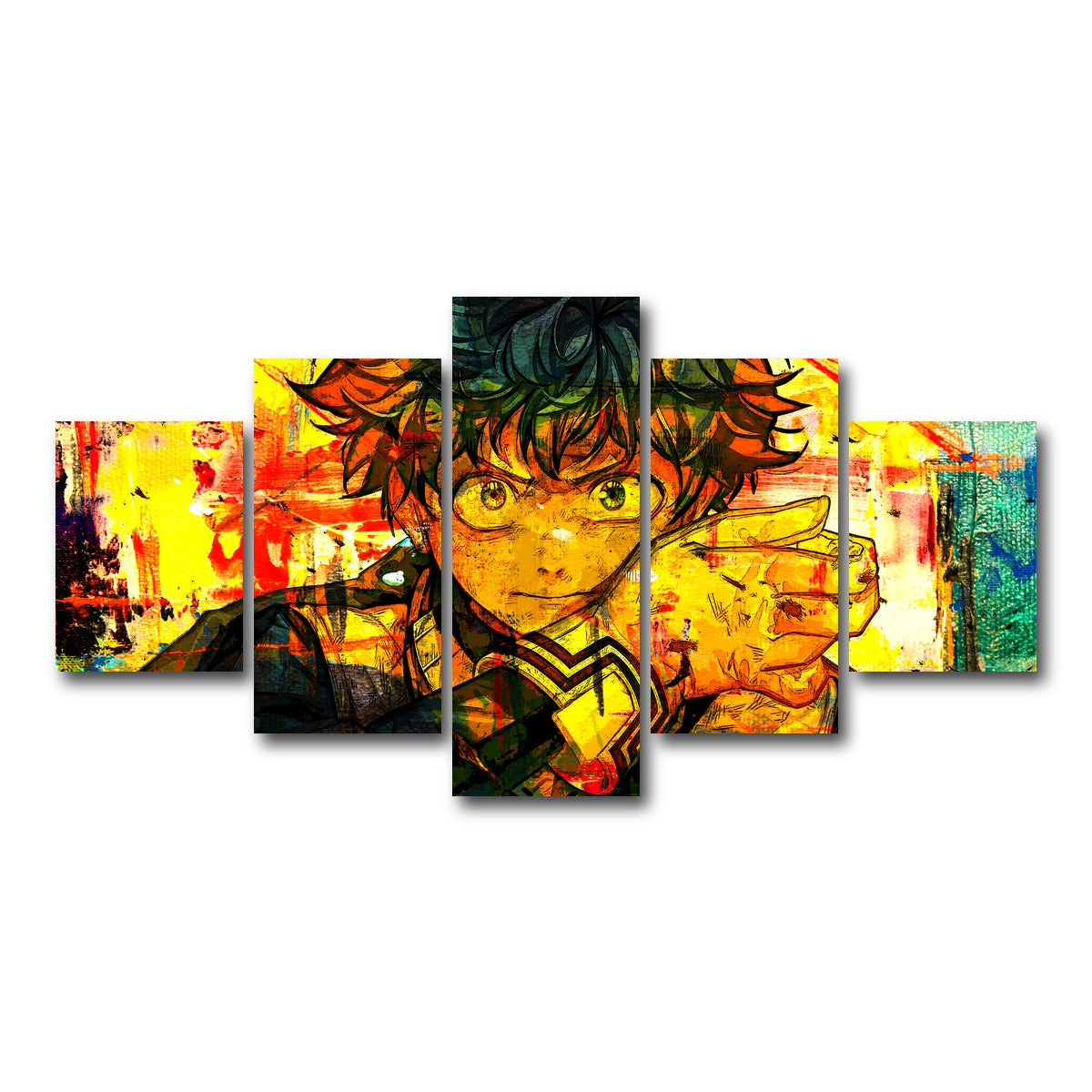 AUTO-MOCKUP WHITE | One For All | 5 Piece | Gallery Wrap Canvas | group=5_short