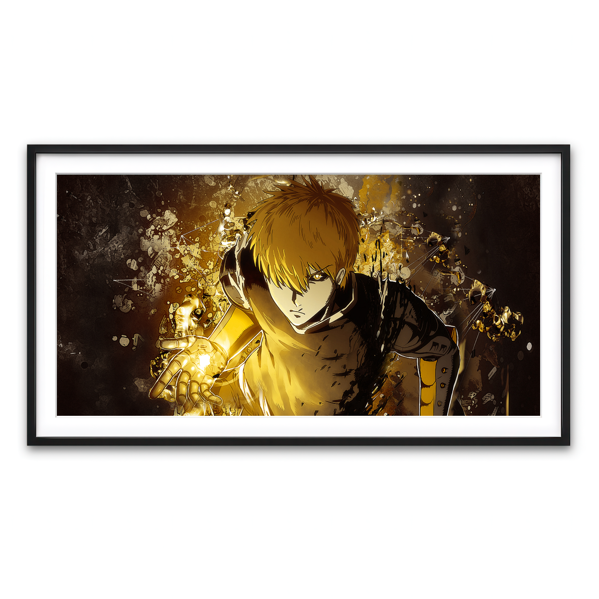 Framed Print 2x1 Black