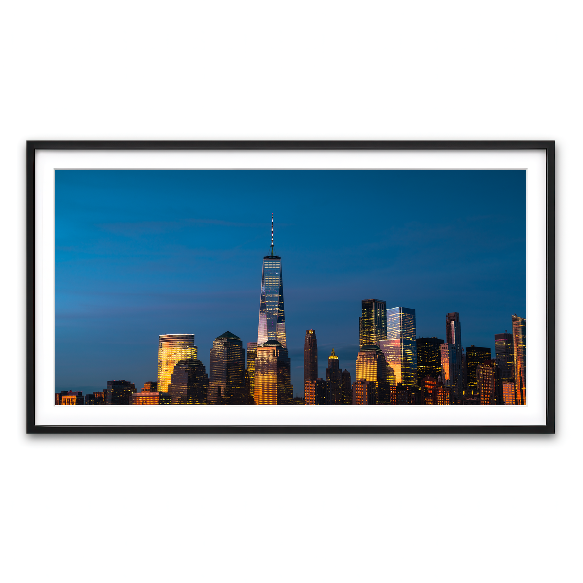 Framed Print 2x1 Black