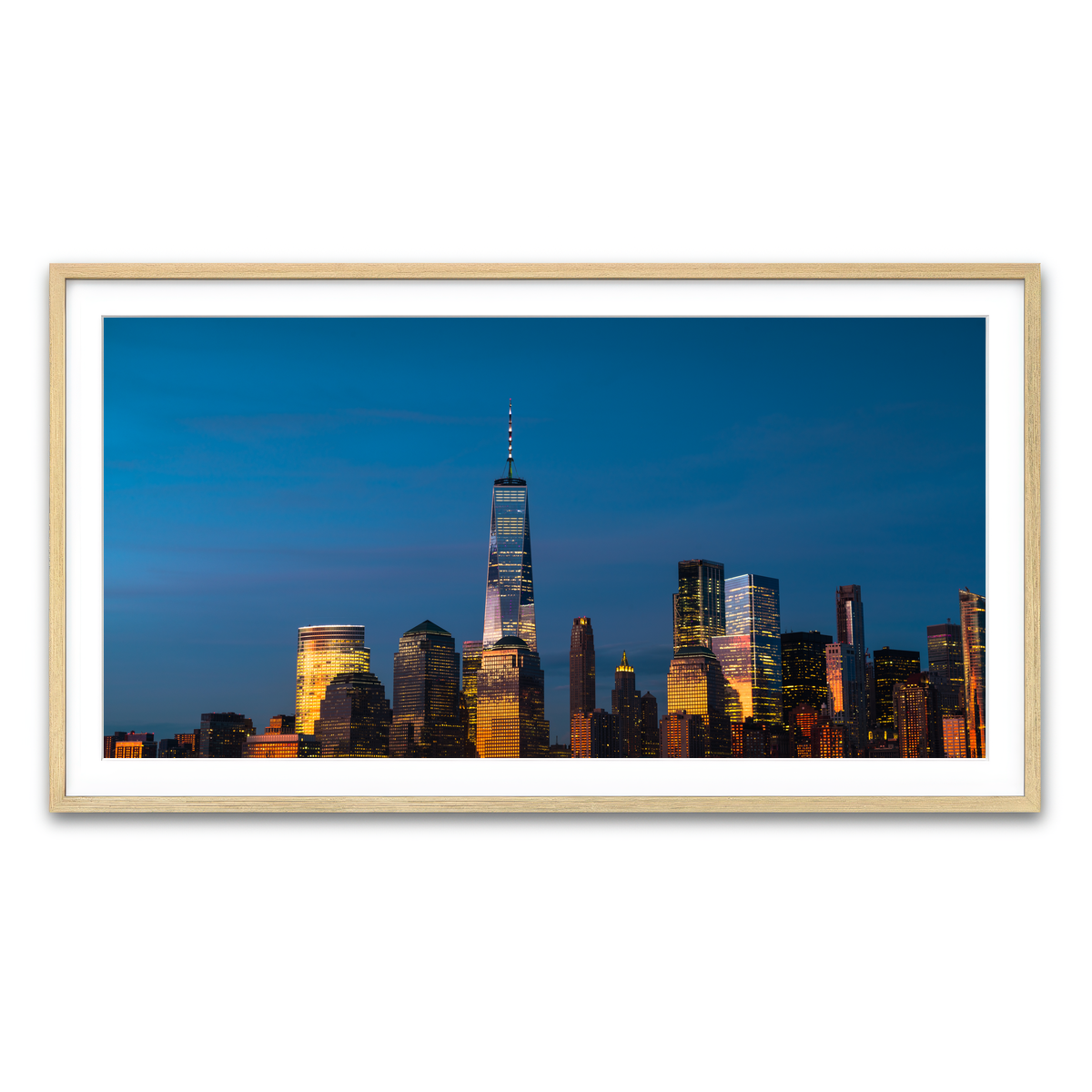 Framed Print 2x1 Natural