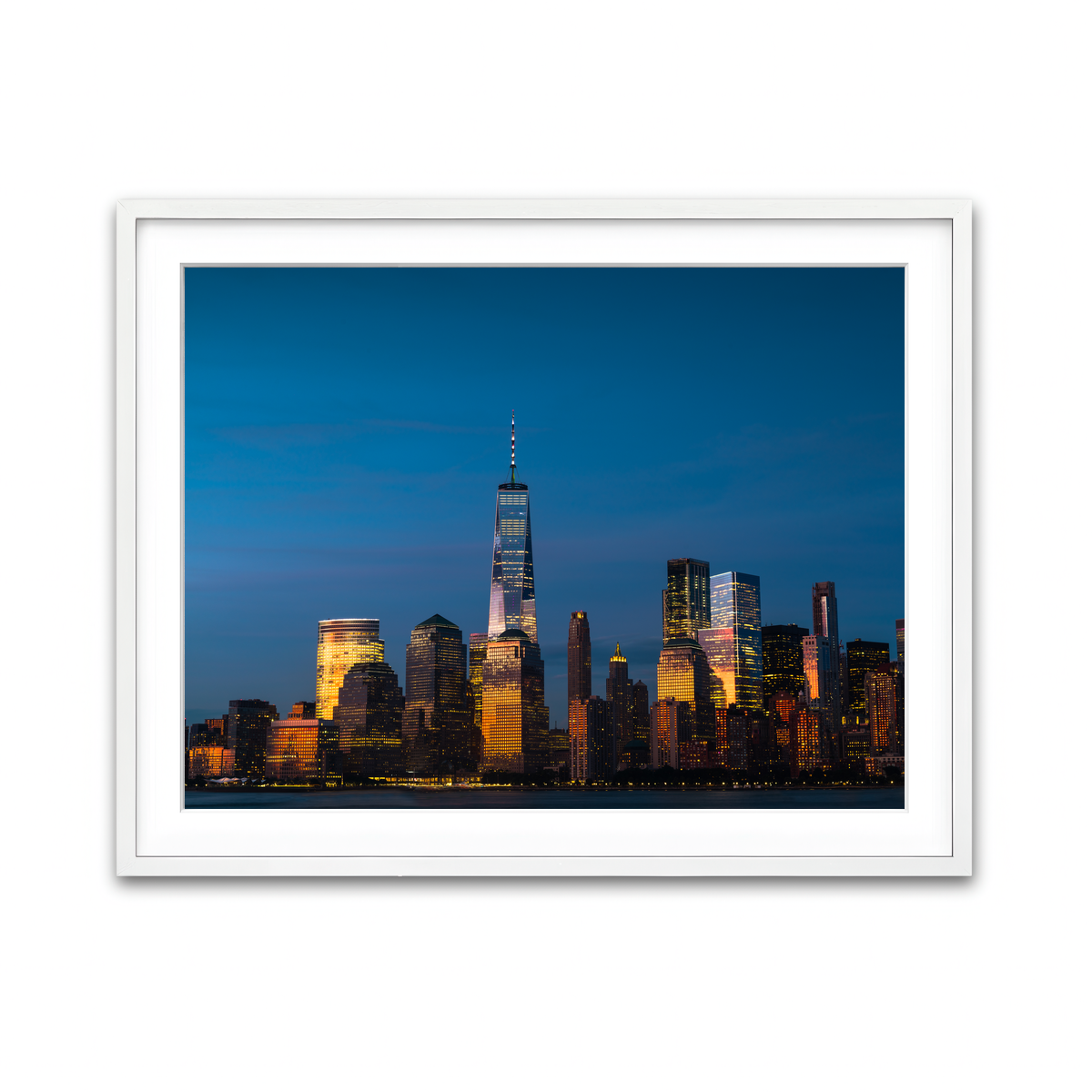 Framed Print 4x3 White