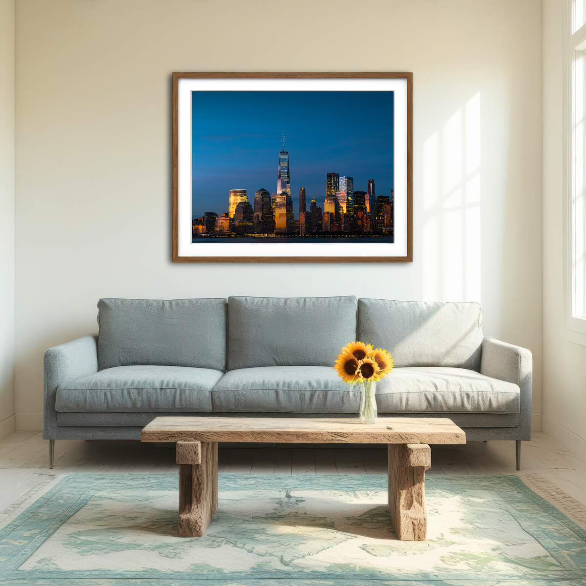 AUTO-MOCKUP ROOM | One World Trade Center Wall Art