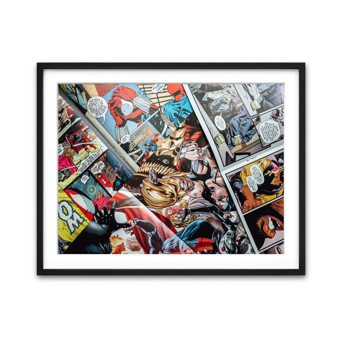 Framed Print 4x3 Black