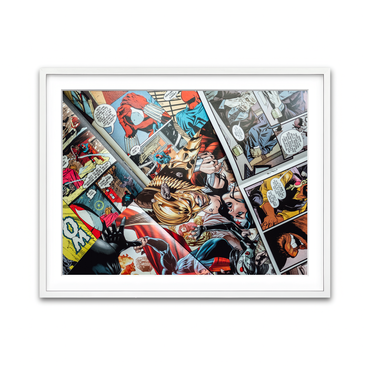 Framed Print 4x3 White