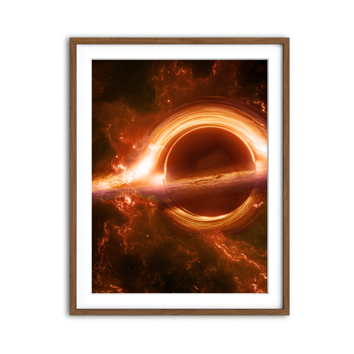 Framed Print 3x4 Walnut