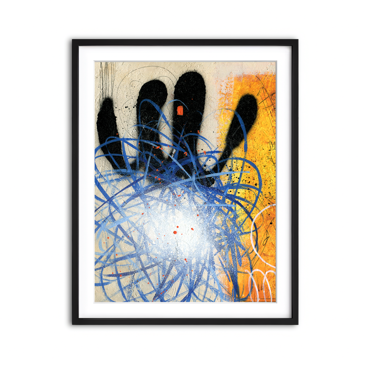 Framed Print 3x4 Black