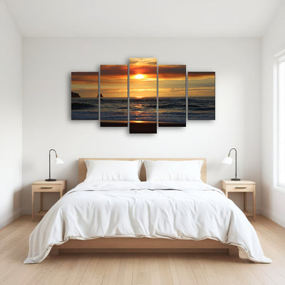 AUTO-MOCKUP ROOM | Oregon Coast Sunset