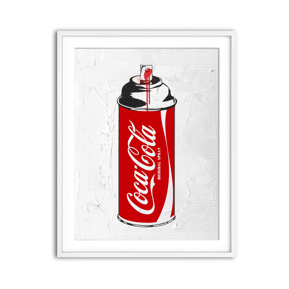 Framed Print 3x4 White