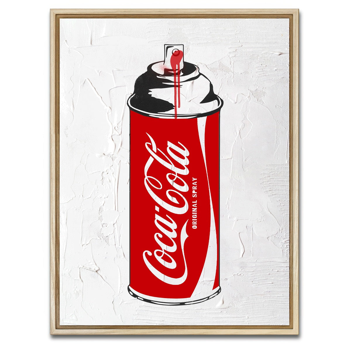 AUTO-MOCKUP WHITE | Original Spray | 1 Piece | Natural Framed Canvas | group=3x4