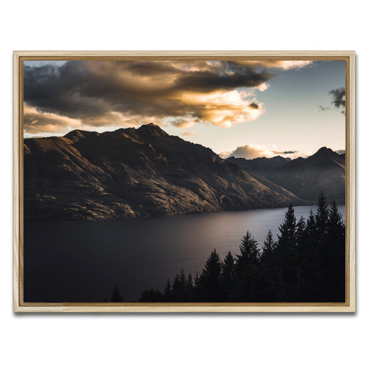 AUTO-MOCKUP WHITE | Otago Peaks | 1 Piece | Natural Framed Canvas | group=4x3