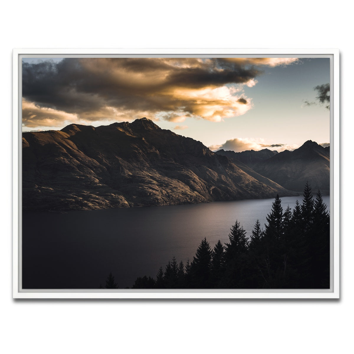 AUTO-MOCKUP WHITE | Otago Peaks | 1 Piece | White Framed Canvas | group=4x3