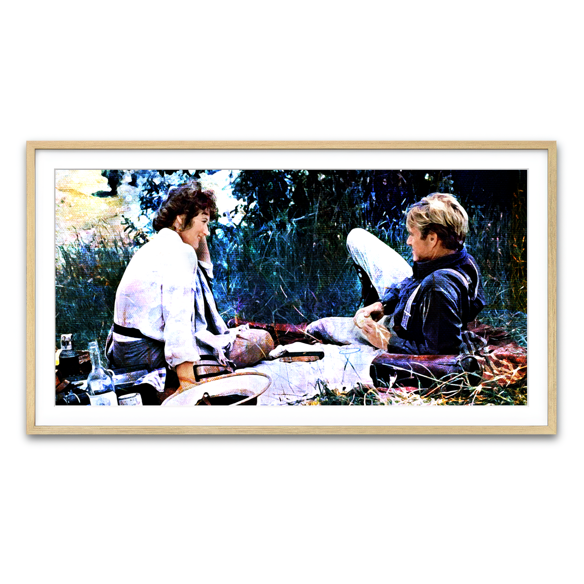 Framed Print 2x1 Natural