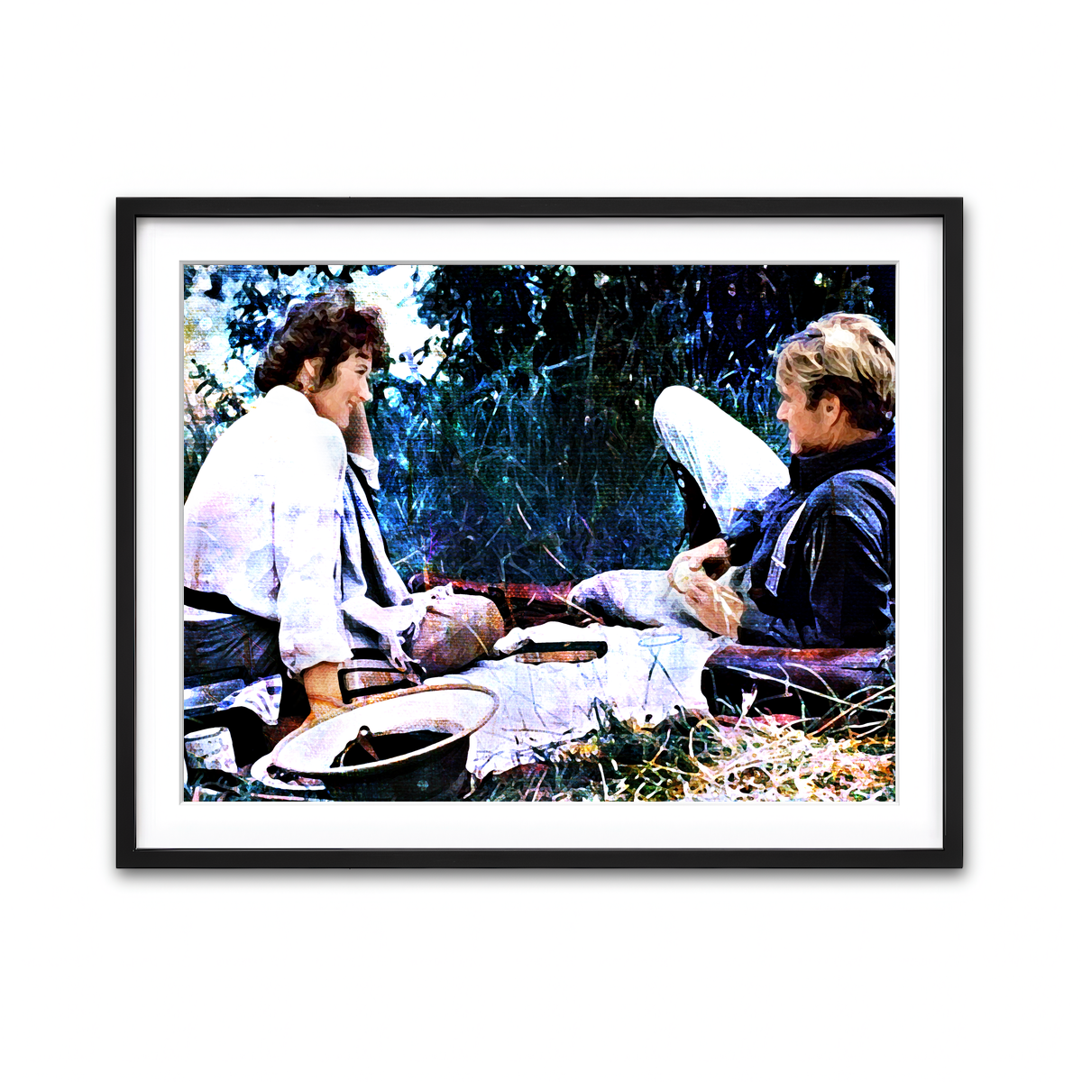 Framed Print 4x3 Black