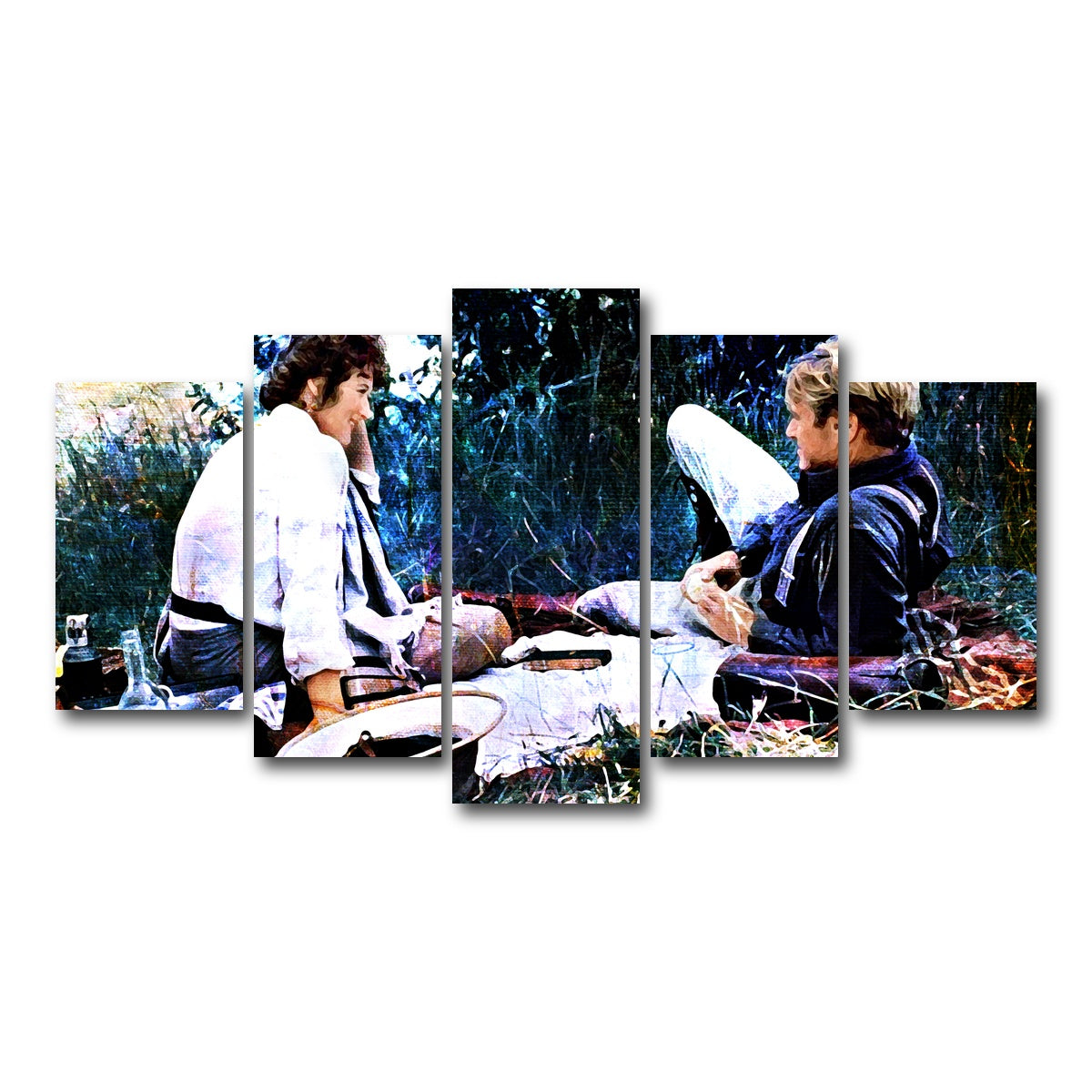 AUTO-MOCKUP WHITE | Out Of Africa | 5 Piece | Gallery Wrap Canvas | group=5_normal