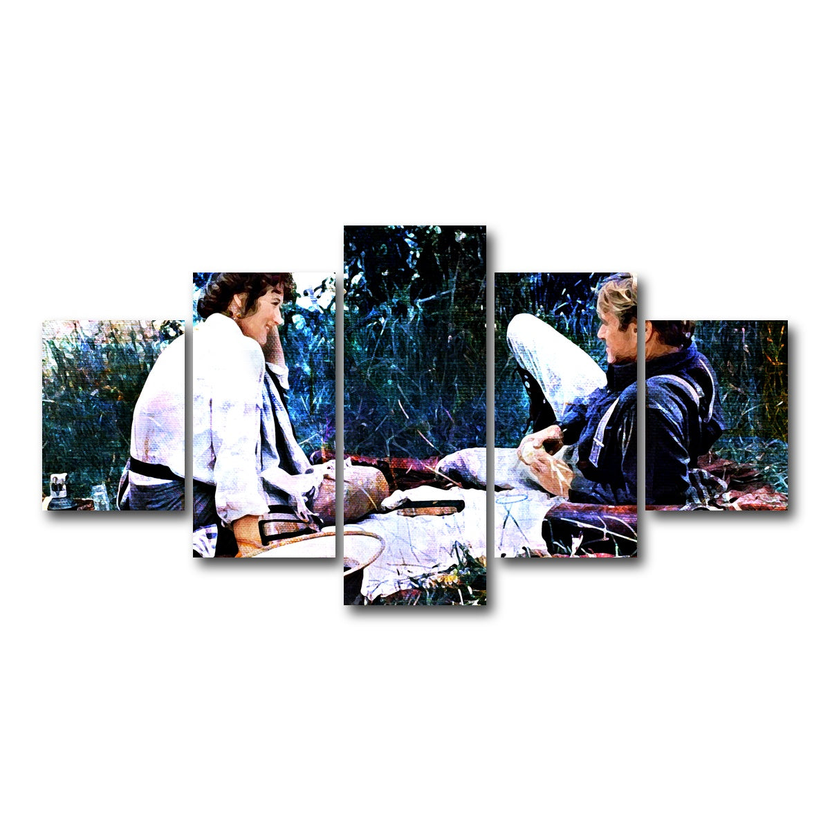 AUTO-MOCKUP WHITE | Out Of Africa | 5 Piece | Gallery Wrap Canvas | group=5_short