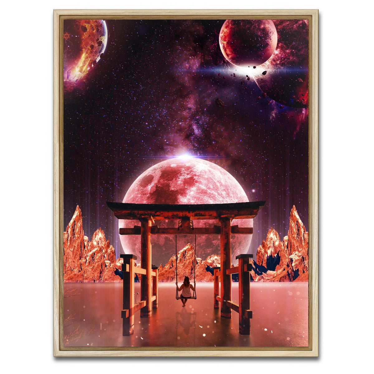 AUTO-MOCKUP WHITE | Out of Reach | 1 Piece | Natural Framed Canvas | group=3x4