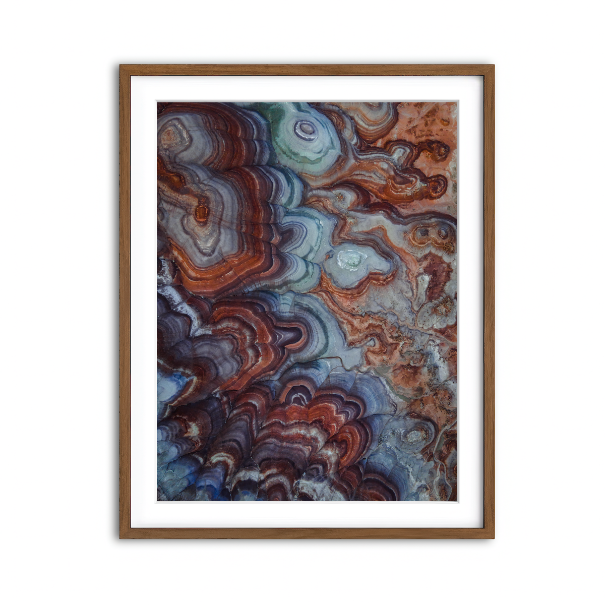 Framed Print 3x4 Walnut