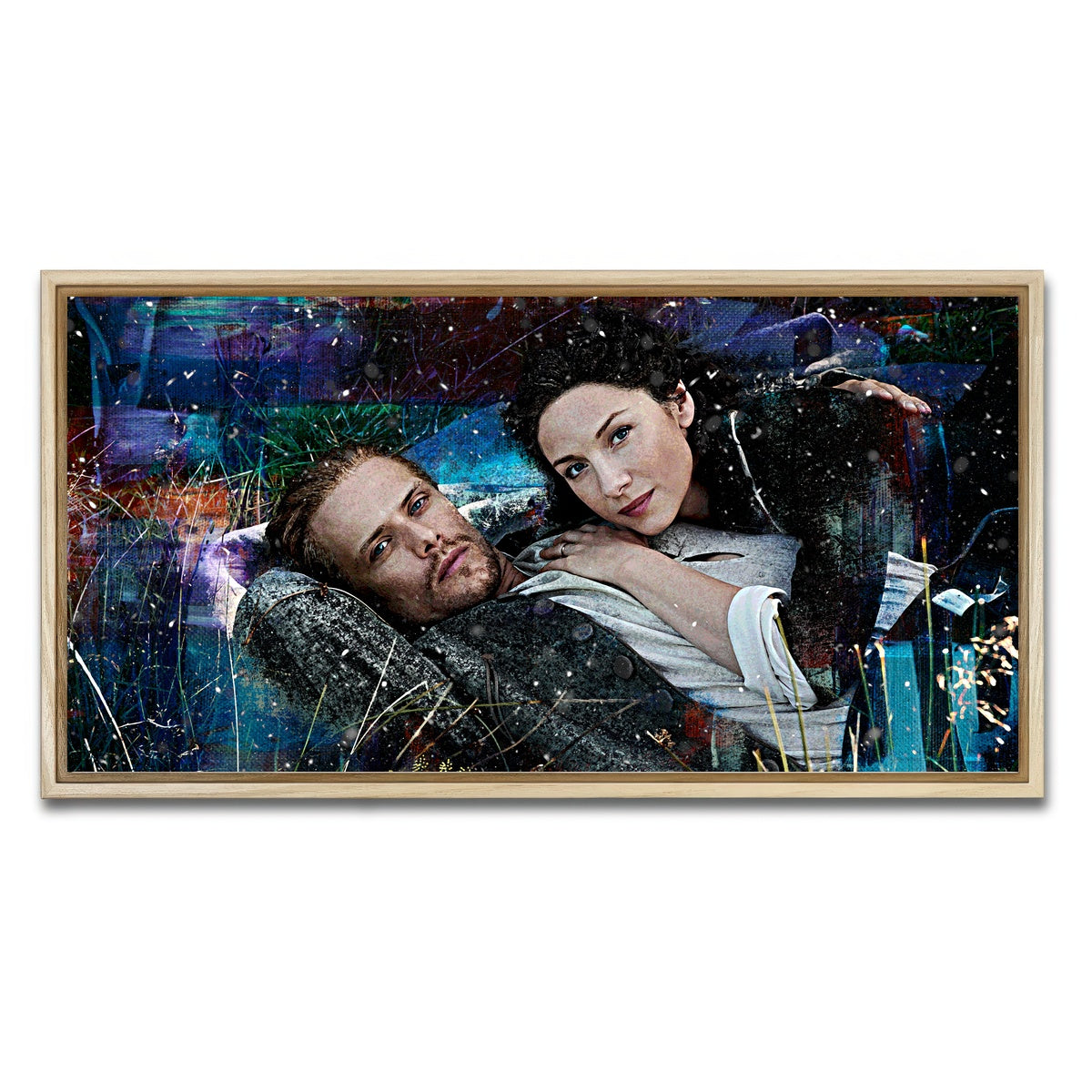 AUTO-MOCKUP WHITE | Outlander | 1 Piece | Natural Framed Canvas | group=2x1