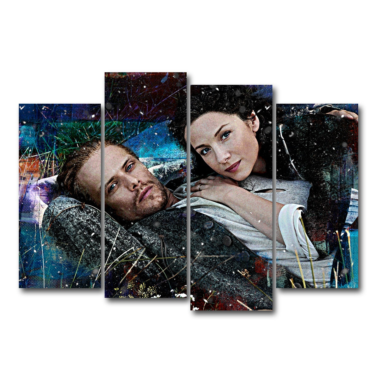 AUTO-MOCKUP WHITE | Outlander | 4 Piece | Gallery Wrap Canvas | group=4_normal